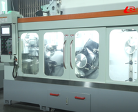 Pisau Gergaji Karbida MCH-300B dengan Pengasahan Sudut Samping & Belakang Terpadu CNC (dengan Lengan Robot 3-Axis)