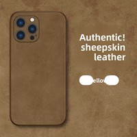 Coques de téléphone portable haut de gamme pour hommes pour iPhone 15/13/14 Pro/11/XR/XS Max, en PC+TPU, design uni, antichoc
