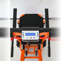 Chariot électrique pour fauteuil roulant, monte-escaliers, capacité 159 kg, type assis-débout, batterie lithium, chenilles, télécommande, équipement médical