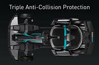 Nuevo Go Kart Pro 2 de Ninebot, Alta Potencia, Alta Velocidad, 4800W, 43Km/h, Carreras Seguras, Go Karting para Adultos
