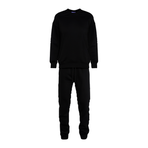 Ensemble de survêtement HDJ pour femme, sweat-shirt et pantalon oversize, camel, tailles M, L, XL, 2XL, décontracté, loungewear, activewear, longueur intégrale, avec cordon de serrage et poches - Product Image 1