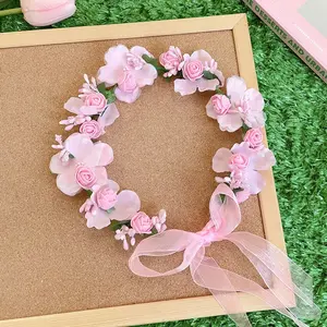 Flower Fairy Simulation Flower Headband Festival Performance Dance Hair Ornaments