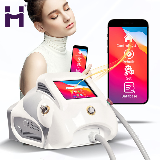 Professional Portable Permanent 808nm Fiber Coupled Diode Laser Hair Removal Machine Beauty Equipment