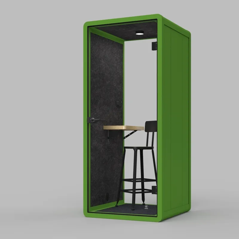 Muebles de Oficina de Privacidad para una sola persona, cabina de teléfono para reuniones en línea insonorizada acústica