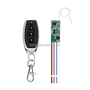 12V Dc Motor Drive Forwards En Reverse Controller Module Switch Dc 3V ~ 18V 433Mhz Rf Draadloze Afstandsbediening Elektromotor Controller - Product Image 6