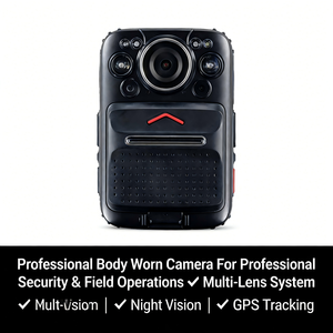 Caméra corporelle vidéo en temps réel 2180P, enregistreur portable avec positionnement GPS et résistance aux chutes de 2 m pour l'enregistrement d'évidences de <span class=keywords><strong>patrouille</strong></span> - Product Image 1
