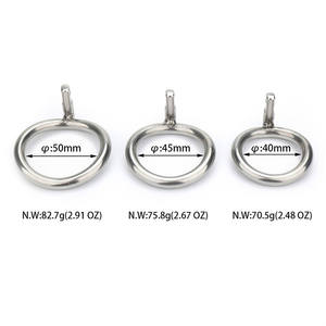 Dispositivo de Castidad Masculino de Acero Inoxidable, Jaula <span class=keywords><strong>para</strong></span> Pene, Bondage, Candado, Juguetes Sexuales <span class=keywords><strong>para</strong></span> Hombres - Product Image 6