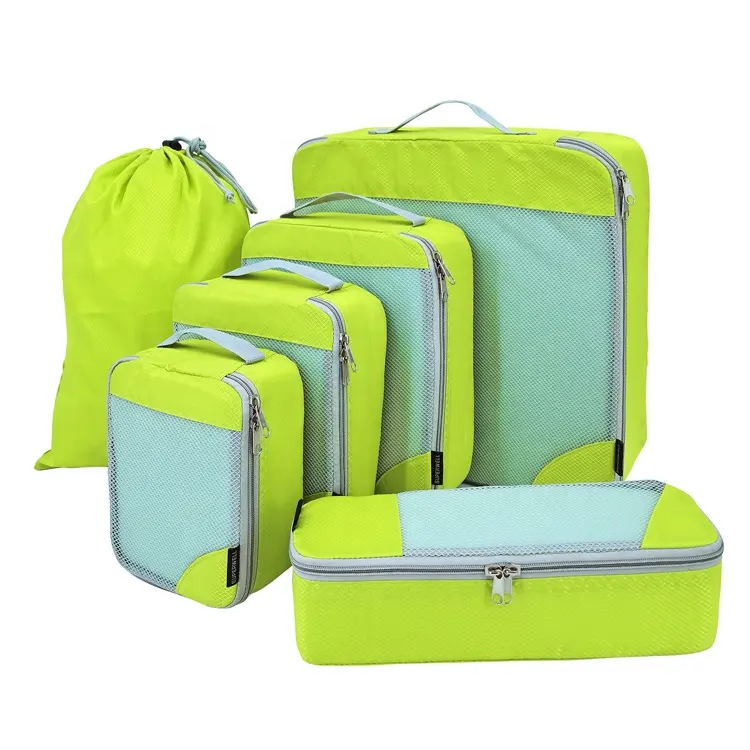 Lightweight Compression Luggage Organizers Packing Cubes For Travel