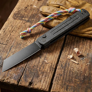 Coltello Pieghevole Tascabile Higonokami EDC con Lama da 3,2" in 10Cr15CoMoV e Manico in Micarta, Grado Industriale, Ordine Minimo OEM, Vendita all'Ingrosso - Product Image 1