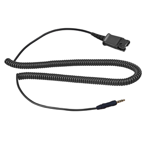 Câble de raccordement RTS DA80 compatible avec les casques de centre d'appels Plantronics ou Jabra, câble QD vers adaptateur <span class=keywords><strong>jack</strong></span> <span class=keywords><strong>USB</strong></span> - Product Image 3