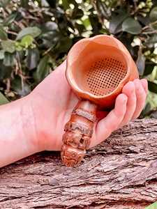 Montessori ahşap mutfak aksesuar seti duyusal oyun aktiviteleri için bambu Bambino Trio Scoop seti - Product Image 3