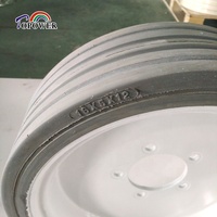 Neumático Sólido 16x5x12 para Skyjack SJIII 3220 3226 4626 4632, Número de Pieza 198608, Rueda de Tracción Sin Marcas