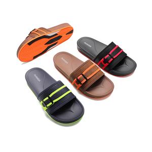 Tongs de Gym Xsheng à Semelle en PU, Sandales Personnalisées avec Logo, Claquettes Sportives OEM pour Membres de Club, Récupération Douche Légère - Product Image 4