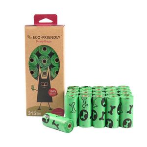 Bolsa de Recolección de Excrementos de Perro Biodegradable y Ecológica con Diseño de Huesos - Product Image 4