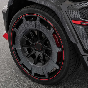 Llanta de fibra de carbono personalizada 18 19 20 2122 23 24 pulgadas rueda forjada para Mercedes Benz AMG G63 G55 GT GLE G800 <span class=keywords><strong>GLS800</strong></span> <span class=keywords><strong>Maybach</strong></span> - Product Image 4