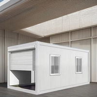Maison modulaire préfabriquée standard, portable et transportable, mini-maisons modulaires, garage, entrepôt