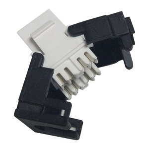 อุปกรณ์เสริมเครือข่าย RJ45 Cat6 แจ็คคีย์สโตนเครือข่ายไร้ระบบ UTP Cat 6 ปลั๊กโมดูลาร์แบบไม่มีหน้าจอตัวเชื่อมต่อหญิง - Product Image 5