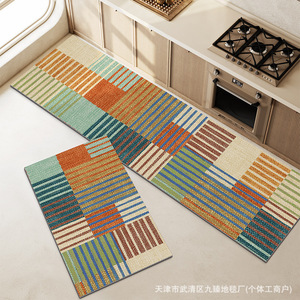 Tapis de cuisine en terre de diatomée rectangulaire antidérapant et résistant à l'huile pour cuisine, salle de bain et entrée - Product Image 3