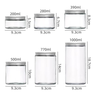 Frasco <span class=keywords><strong>de</strong></span> Vidrio Transparente Grueso <span class=keywords><strong>de</strong></span> Grado Alimenticio, 1000 ml, Boca Ancha Recta, Libre <span class=keywords><strong>de</strong></span> BPA, Reciclable, <span class=keywords><strong>para</strong></span> <span class=keywords><strong>Miel</strong></span>, Mermelada, Comida <span class=keywords><strong>para</strong></span> Bebés, Gelatina - Product Image 6