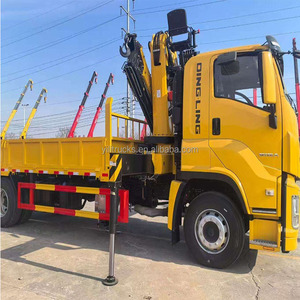Gru Montata su Veicolo ISUZU 4x2 da 300 CV, Classe 10 Tonnellate, con Braccio Pieghevole a 5 Sezioni e Altezza di Sollevamento di 14,8 M - Vendita Diretta dalla Fabbrica - Product Image 6