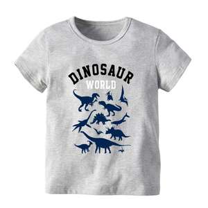 ร้านค้าขายส่งออนไลน์สำหรับเสื้อยืดเด็กผู้ชายพิมพ์ลายตามสั่ง ซื้อจำนวนมากจากจีน - Product Image 1