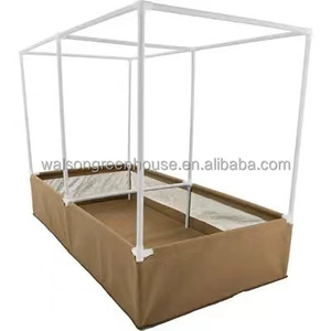 <span class=keywords><strong>Macetas</strong></span> de tela 4 'x 16' Living Soil Cama elevada Camas de cultivo Cama elevada de tela con antihumedad en línea - Product Image 2