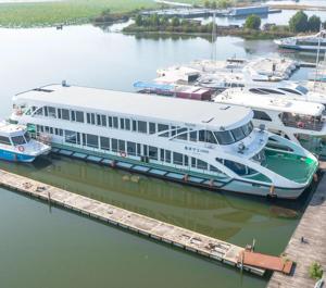 Catamarano Passeggeri di Grande Stazza in Lega di Alluminio da 120 Piedi, Capacità 400 Persone per Mare e Fiumi Interni, Categoria Prodotto: Navi Cisterna - Product Image 1