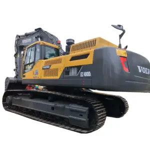 98% New Large Hook Machine In China's Construction Machinery Trading Market Volvo 480 Second-hand Excavator Sold