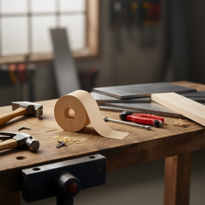 Rouleau de papier abrasif corindon Ttake Ab1055, grain 80, 115x50000 mm, pour disques de ponçage - Product Image 3