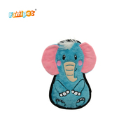 Famipet Fabricant en gros de jouets en peluche pour chiens plats non rembourrés avec couture à plat et sifflet