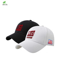 Gorra de Béisbol Wins Flying Personalizada de Alta Calidad con Logotipo Bordado en 3D, Gorra de Béisbol para Hombre, Gorra de Algodón Estructurada con Etiqueta Privada OEM