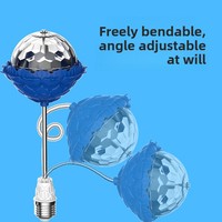 Lumière LED USB IP65 E27 Magic Ball à haute luminosité, rotative et stroboscopique, pour scène, KTV, discothèque, bar