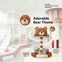 Diseño Personalizado Gratuito, Parque Infantil Interior Grande para Niños, Parque Infantil Interior Deportivo Creativo Comercial con Tobogán