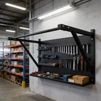 Barre de traction murale en métal robuste FDFIT HR-9633, capacité de charge de 500 lb, usage domestique unisexe, entraînement de force multi-prise