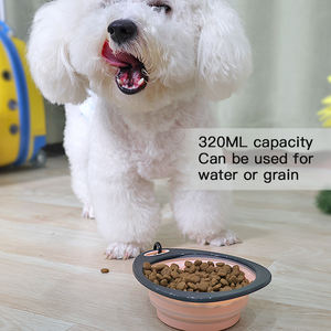 وعاء ماء قابل للطي للسفر TPR قابل للطي للأماكن الخارجية للبيع بالجملة وعاء ماء للكلاب قابل للطي لإطعام الحيوانات الأليفة - Product Image 3