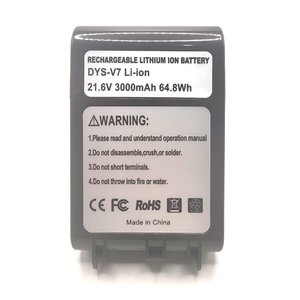 طقم بطارية V7 BMS وعلبة بطارية أسطوانية ليثيوم أيون لملحقات بطارية مكنسة DYS الكهربائية V6 V7 V8 V10 - Product Image 2