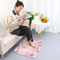 Grands tapis doux tapis imperméables carrés nouvelle mode tapis à poils longs tapis en fausse fourrure durables