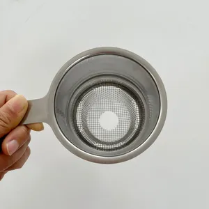 New Design Stainless Steel Kitchen Tools Food Strainer Fittings Used To Separate Food