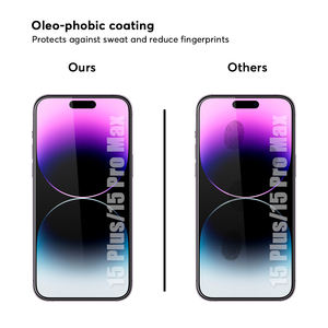 2023 nouveautés protecteur d'écran en verre trempé pour iPhone 15 Pro Max protecteur d'écran - Product Image 4