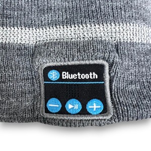 <span class=keywords><strong>Bonnet</strong></span> LED en acrylique tricoté pour <span class=keywords><strong>adulte</strong></span> avec bande réfléchissante intégrée, chapeau Bluetooth à LED pour activités nocturnes en extérieur, bonnets d'hiver - Product Image 5
