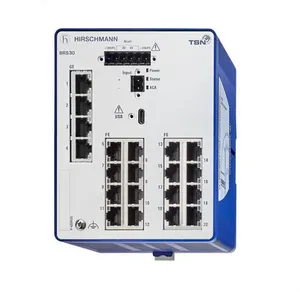Commutateur Ethernet industriel RS30/RS20/RS40 Hirschmann pour système d'alimentation et équipement électrique essentiel de production industrielle