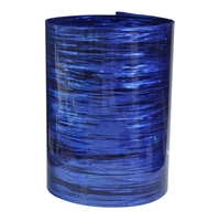 Feuille de Celluloïd à Rayures Bleues Effet Bois pour Instruments de Musique, Feuille Décorative DIY pour Enveloppement de Batterie