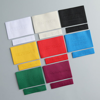 Conceptrices de logos pour ma marque : Étiquettes tissées blanches personnalisées, étiquettes brodées pour vêtements, étiquettes tissées pour vêtements