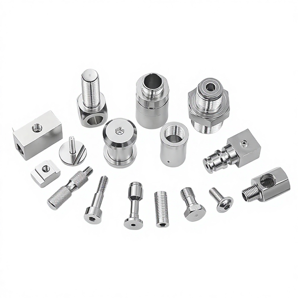 Precision CNC Machining Stainless Steel Hardware Accessories Stamping 4/5-Axis Turning Lathes