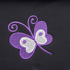 Rahat moda evrensel boyutu bez kumaş kelebek çiçek desen pembe araba klozet kapağı kız kadın için - Product Image 5