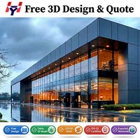 Solución de Construcción de Fábrica Prefabricada para Proyectos de Inversión Industrial: Almacén y Taller con Estructura de Acero Moderna