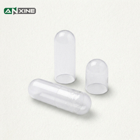 Capsules végétaliennes transparentes en pullulan et HPMC, tailles 000, 00, 0, 1, 2, 3, 4, coques de capsules végétariennes vides