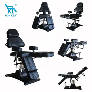Sonkly 360 درجة الدورية مريح قابل للتعديل كرسي الوشم الوشم إمدادات الهيدروليكية الجمال كرسي الوشم