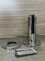 Support de clôture de piscine en acier inoxydable satiné Duplex 2205, 304, 316, de qualité supérieure, pour verre, à vendre