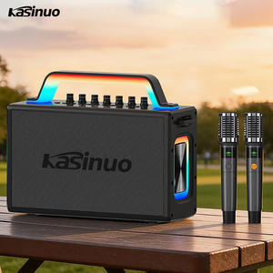 Altavoz Bluetooth Kasinuo HD010 de 40W al por Mayor, con Luz RGB de 5000mAh, Micrófono Inalámbrico 2.4G, OTG, Transmisión en Vivo, Portátil, para Fiestas al Aire Libre y Karaoke - Product Image 4